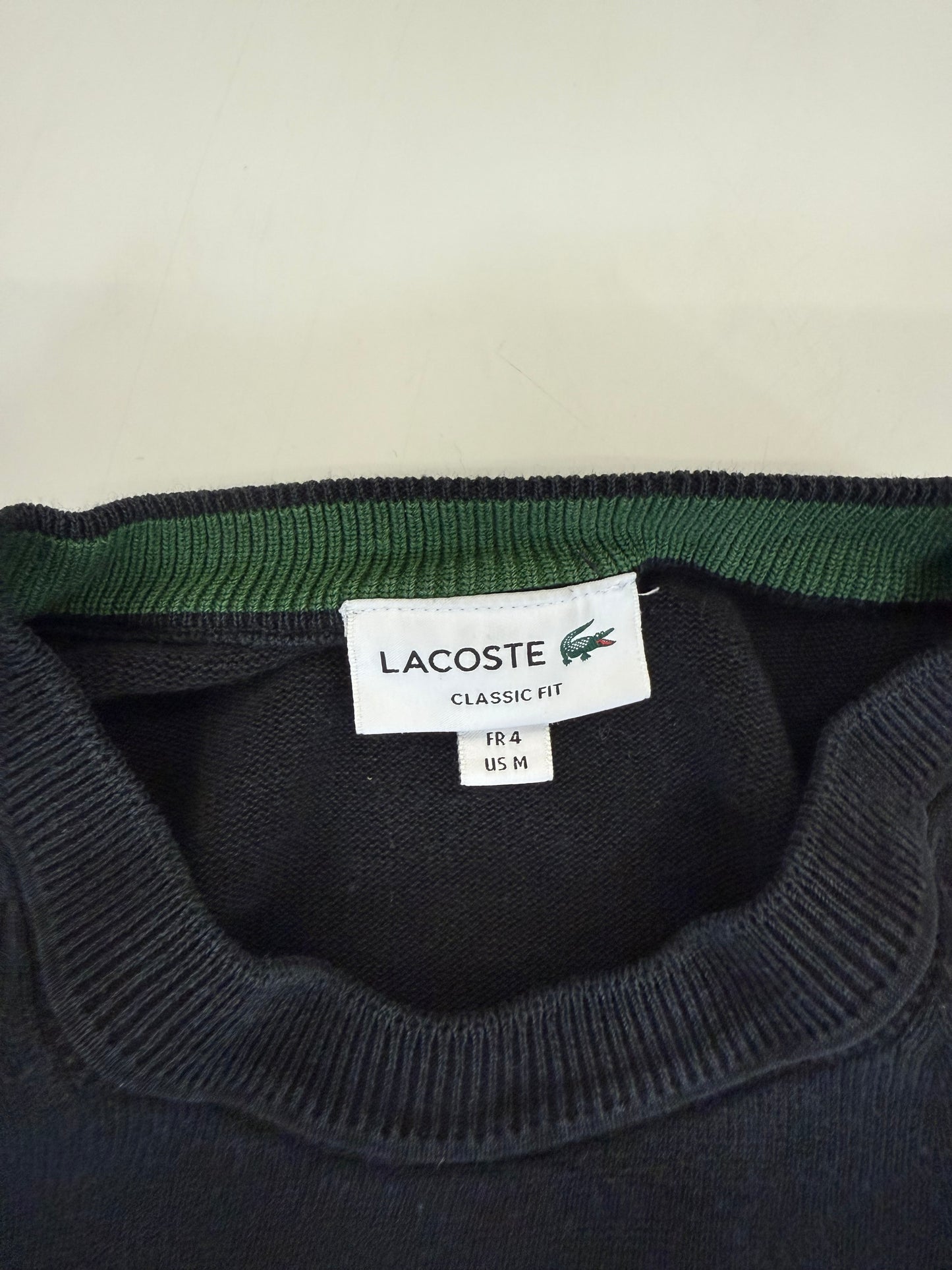 Lacoste knit sweater (M)