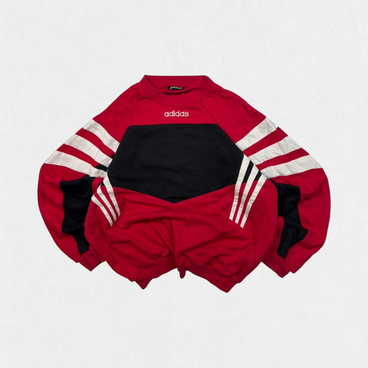 Vintage 90s adidas originals colour block sweatshirt (XL)