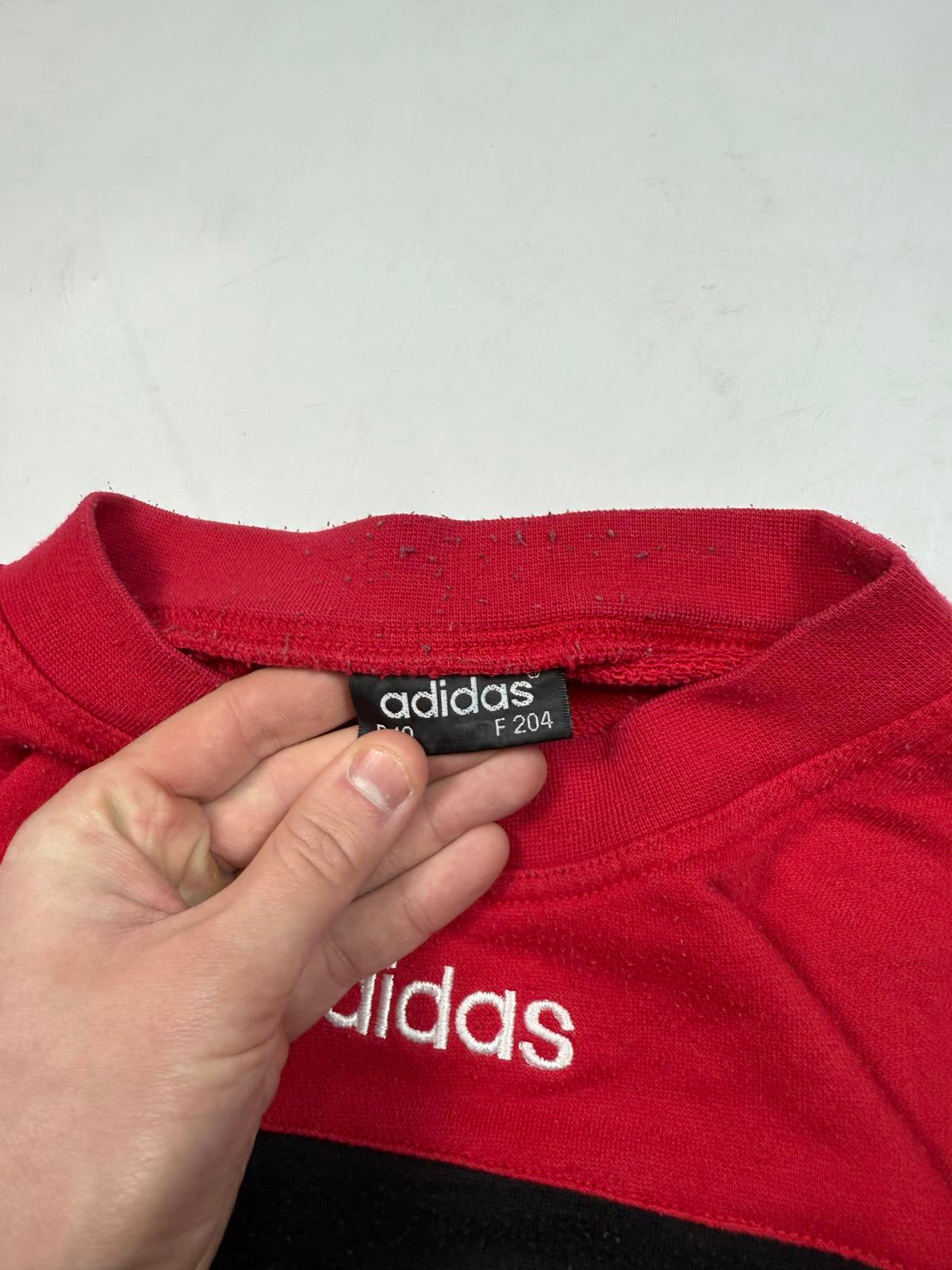 Vintage 90s adidas originals colour block sweatshirt (XL)