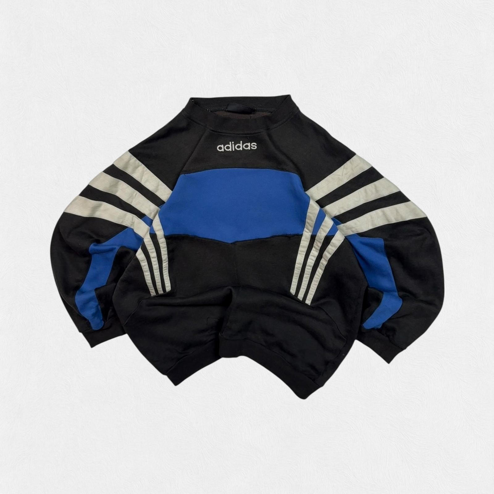 Vintage 90s adidas originals colour block sweatshirt (M)