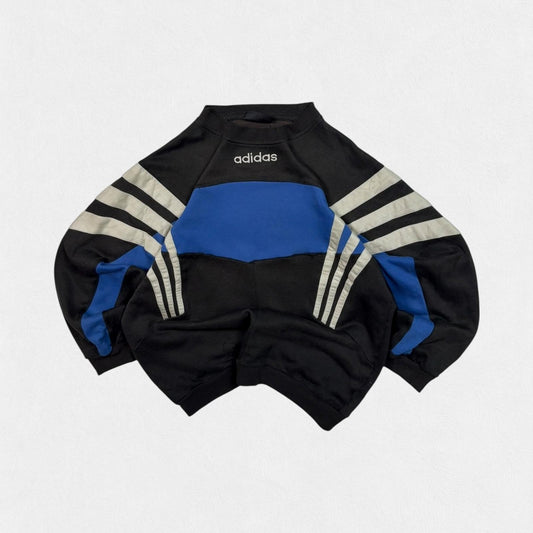 Vintage 90s adidas originals colour block sweatshirt (M)