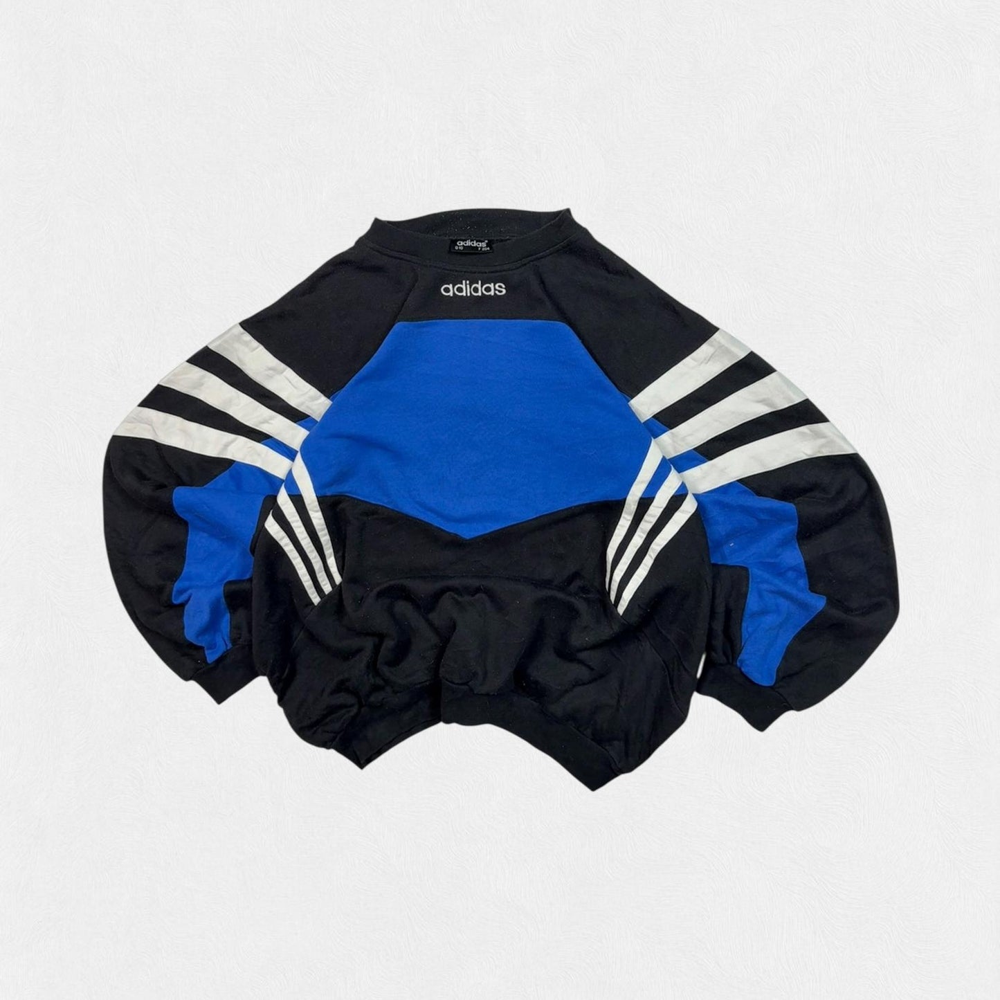 Vintage 90s adidas originals colour block sweatshirt (XL)