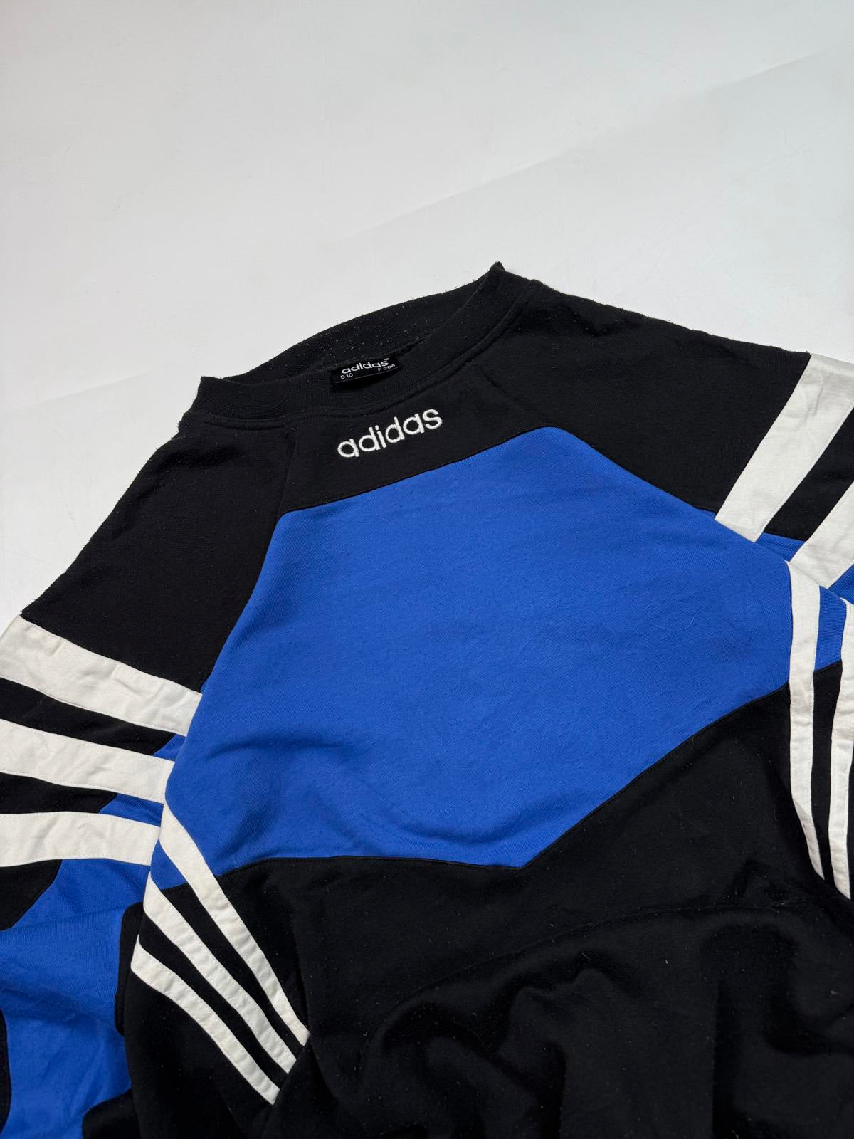 Vintage 90s adidas originals colour block sweatshirt (XL)