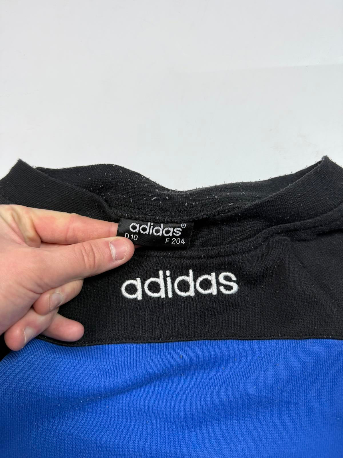 Vintage 90s adidas originals colour block sweatshirt (XL)