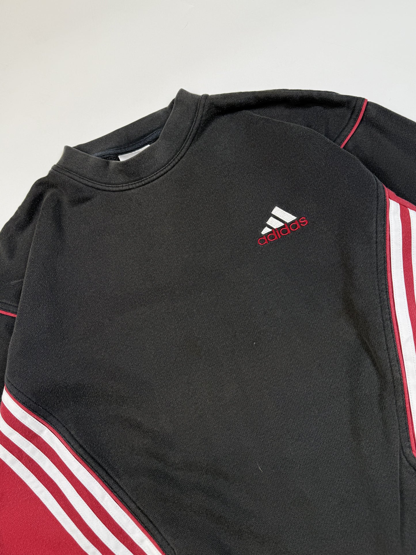 Vintage 90s Adidas colour block sweatshirt (M)