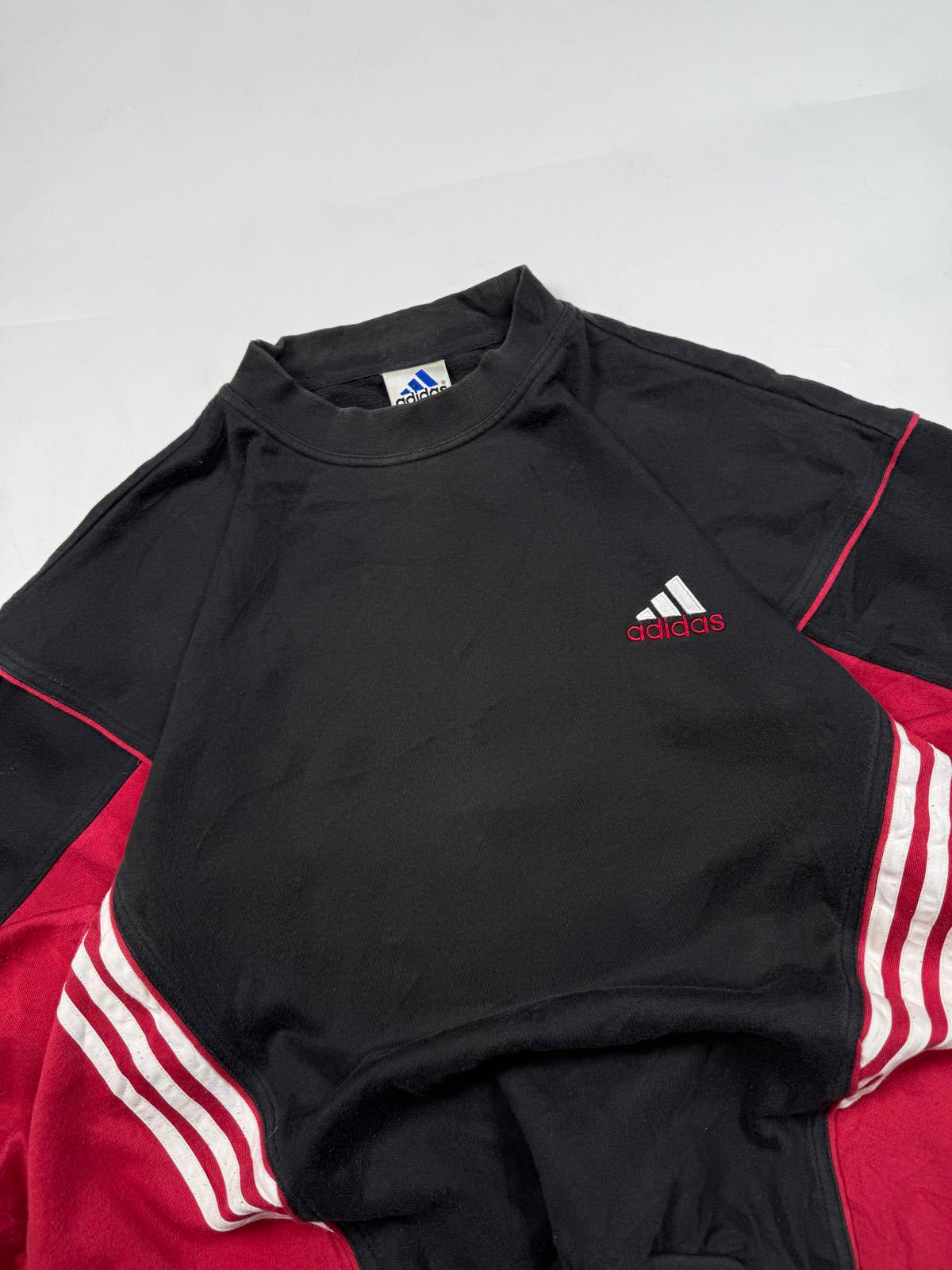 Vintage 90s adidas colour block sweatshirt (XL)