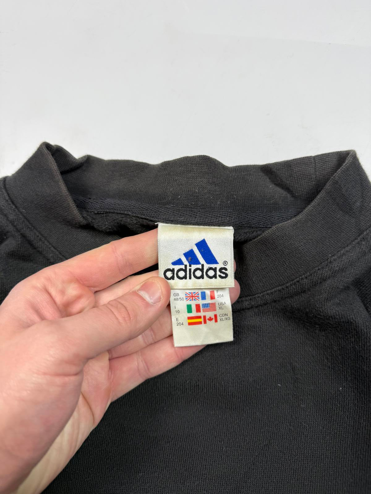 Vintage 90s adidas colour block sweatshirt (XL)