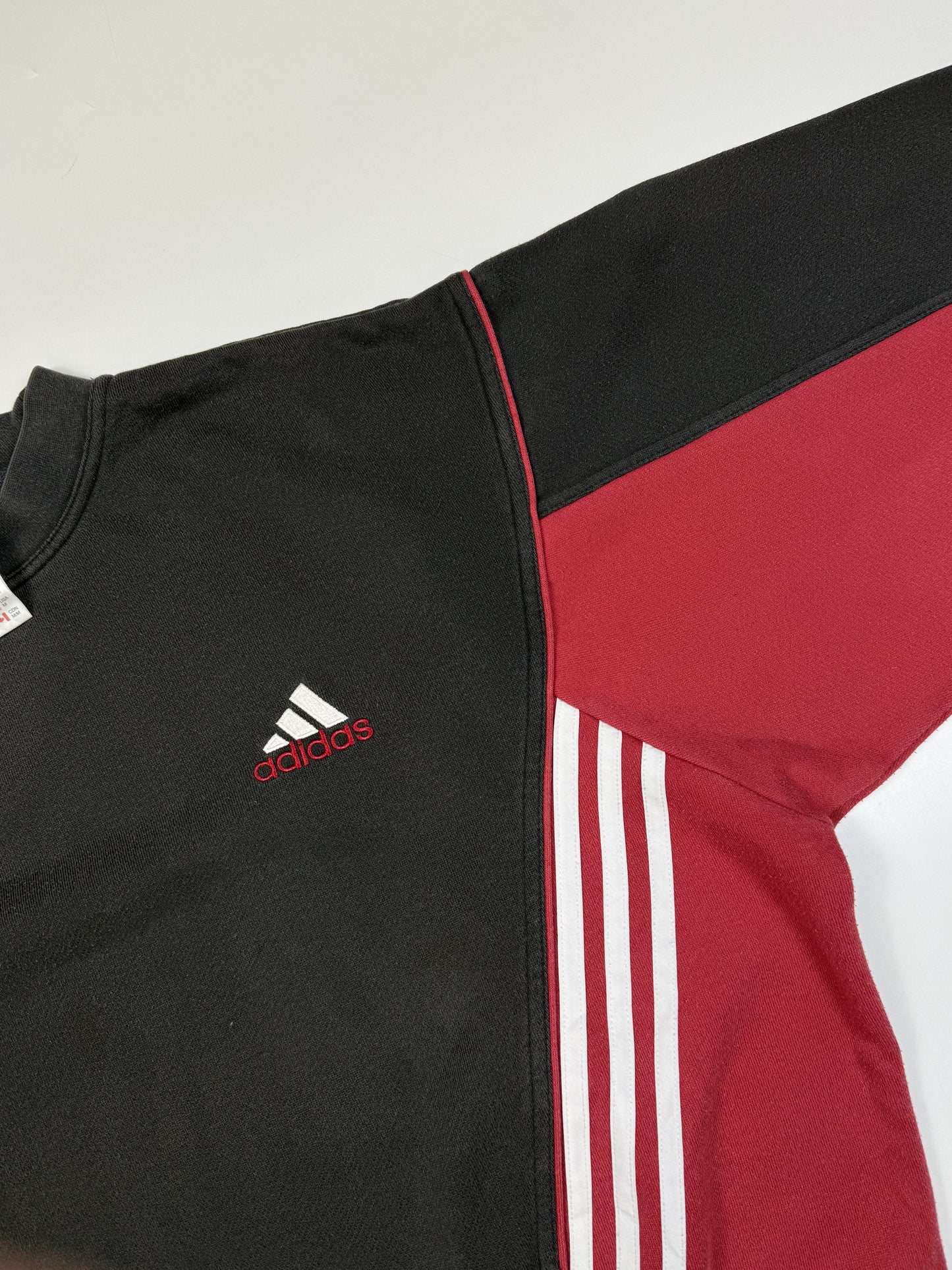 Vintage 90s Adidas colour block sweatshirt (M)