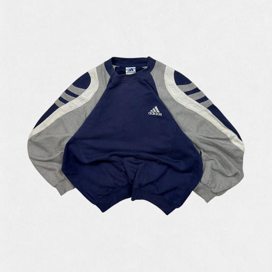 Vintage 90s adidas colour block sweatshirt (M)