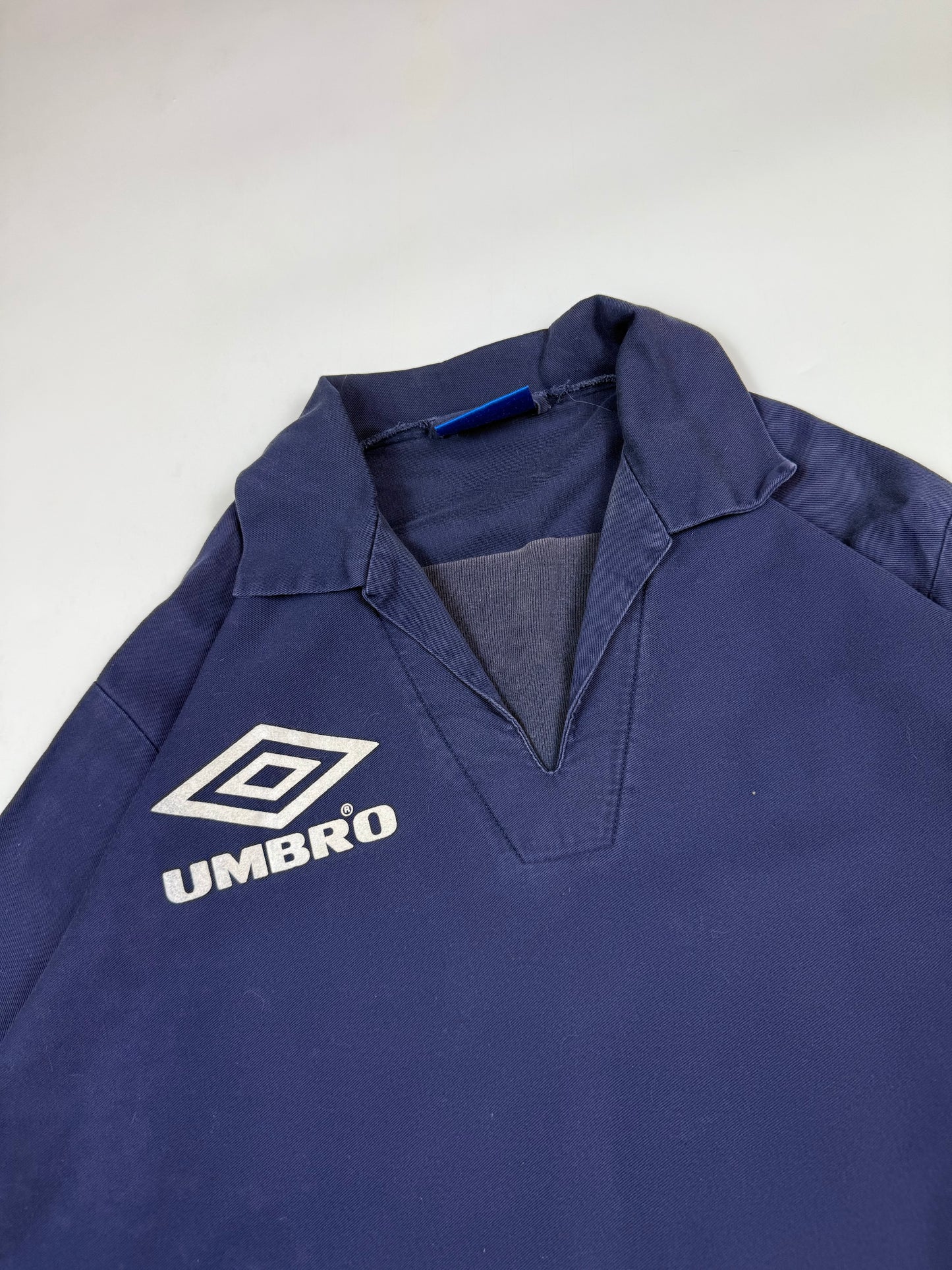 Vintage 90s Umbro pro training football drill top (L)