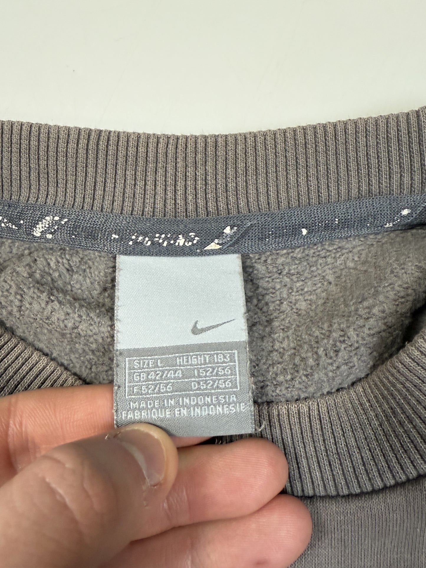 Vintage Nike spell out sweatshirt (L)