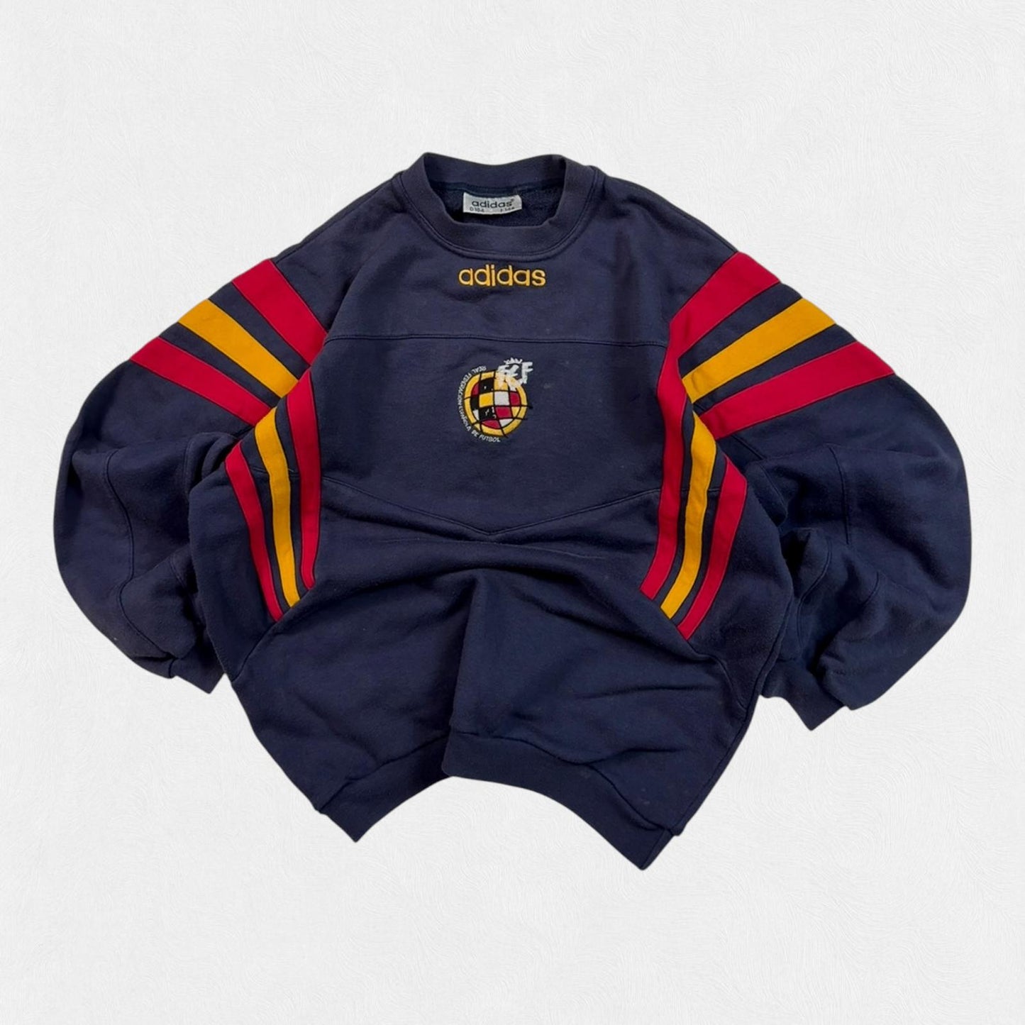 Vintage Spain 1996-98 Adidas football sweatshirt (XS)