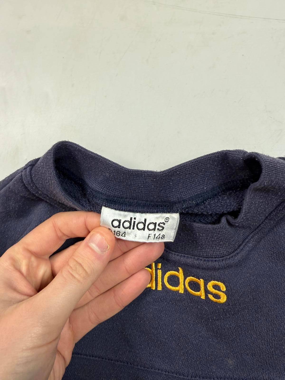 Vintage Spain 1996-98 Adidas football sweatshirt (XS)