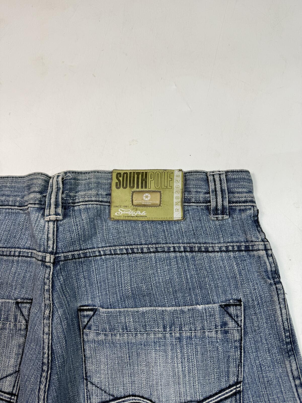 Vintage Southpole baggy hip hop jorts (W36)