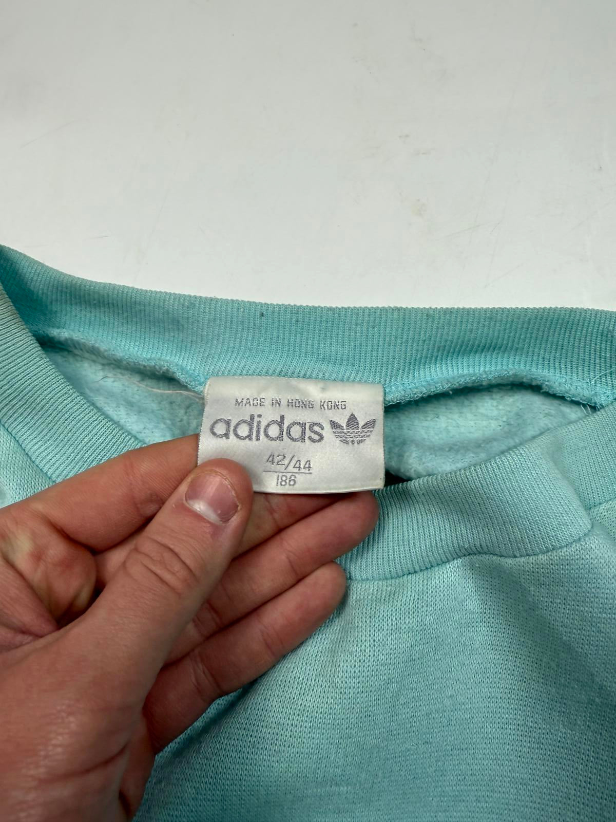 Vintage 80s adidas originals island club sweatshirt (L)