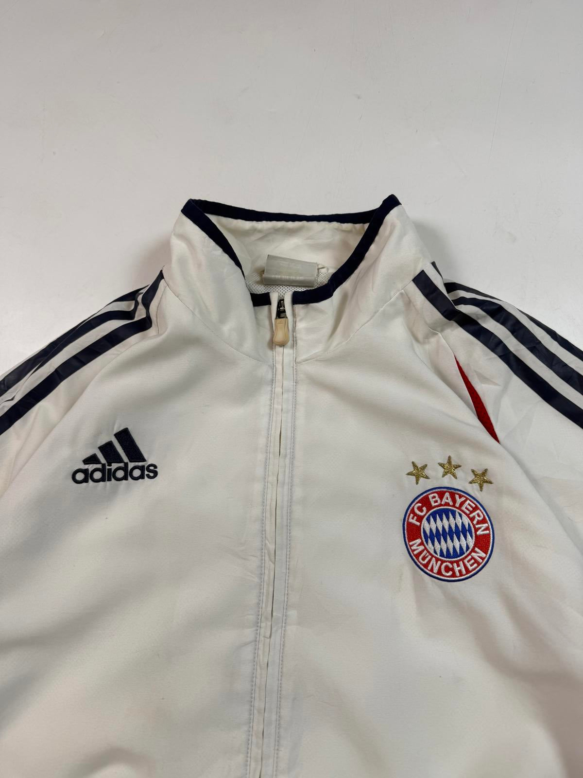 Vintage Bayern Munich 2005/06 Adidas football track jacket (M)