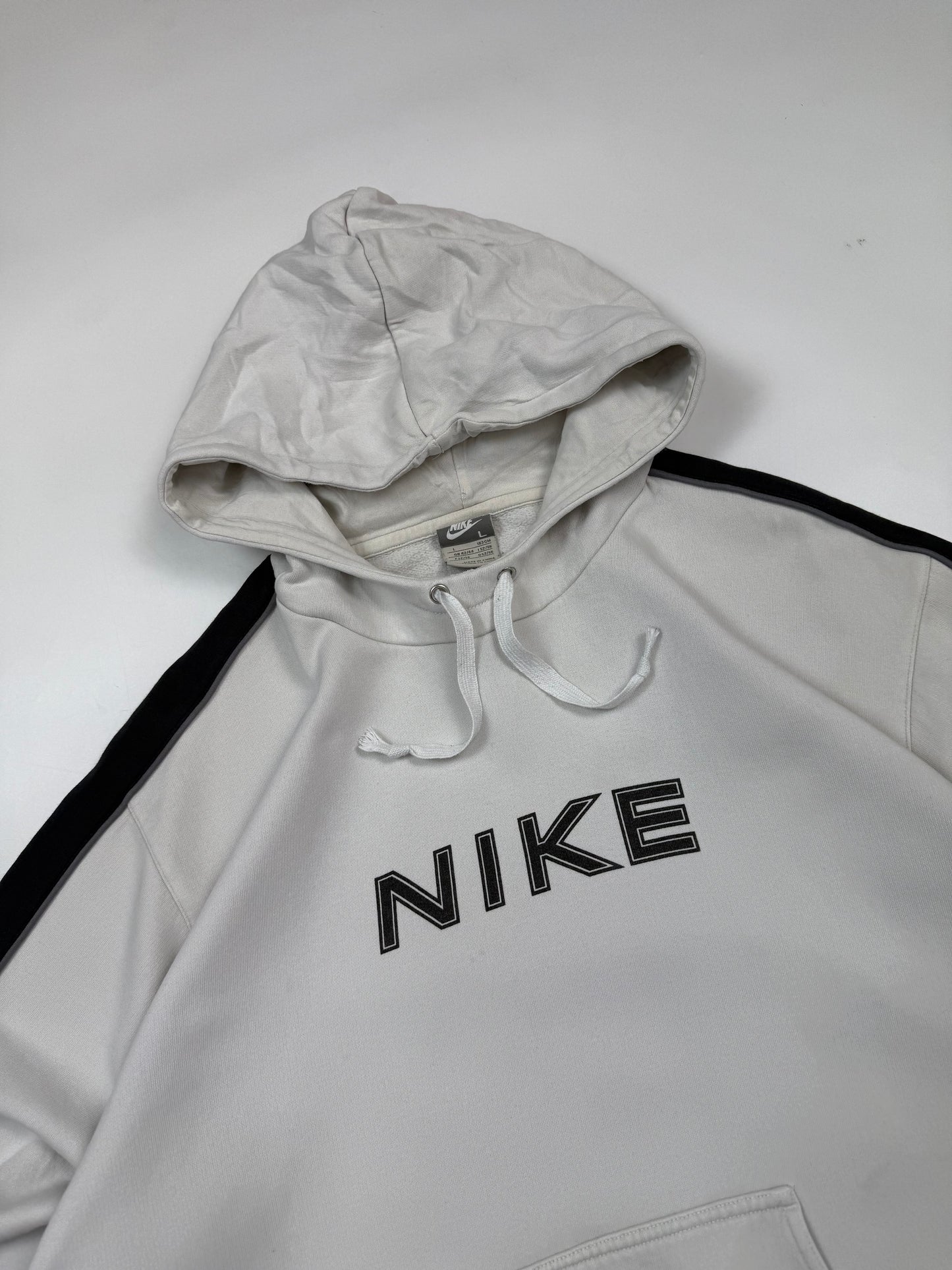 Vintage Nike spell out hoodie (L)