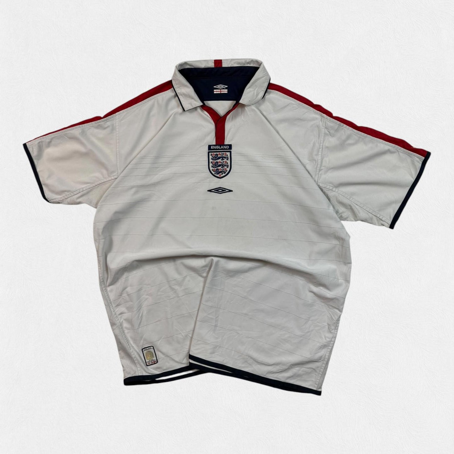 Vintage England 2003-05 Umbro home football shirt (XXL)