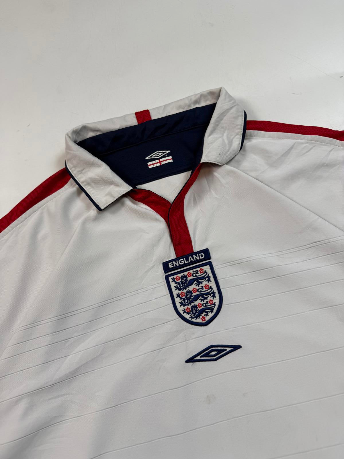 Vintage England 2003-05 Umbro home football shirt (XXL)