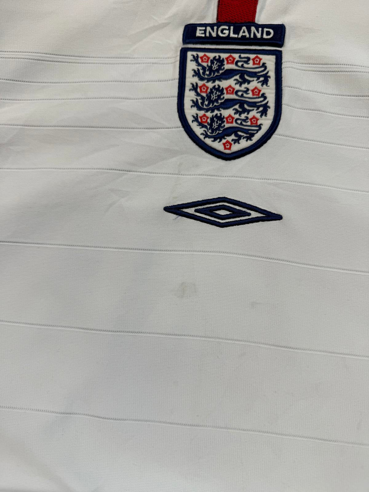 Vintage England 2003-05 Umbro home football shirt (XXL)