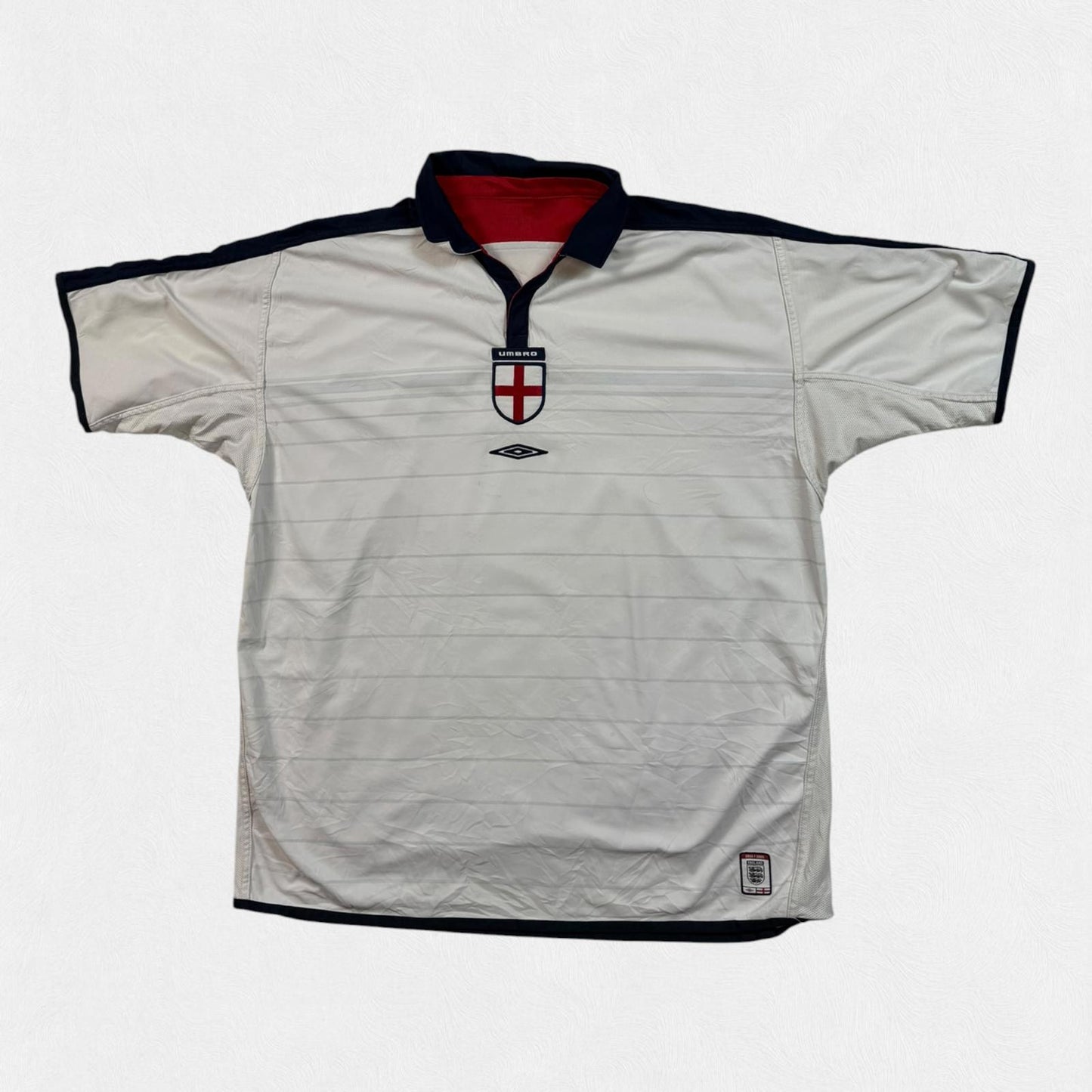 Vintage England 2003-05 Umbro home football shirt (XXL)