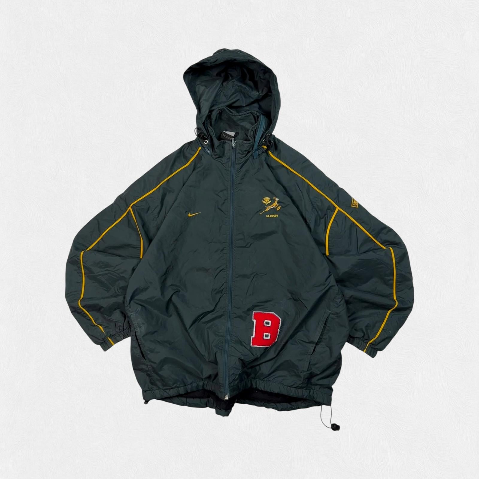 Vintage South Africa 2001/02 Nike rugby union jacket (XL)