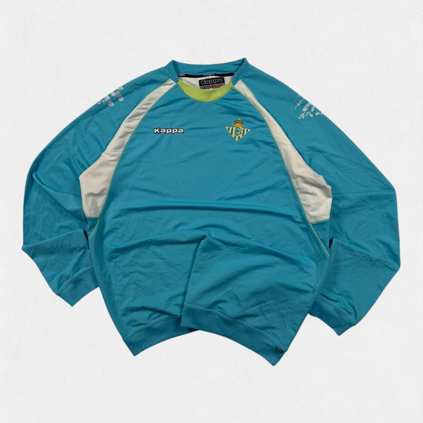 Vintage Real Betis 2008/09 Kappa football sweatshirt (XXL)