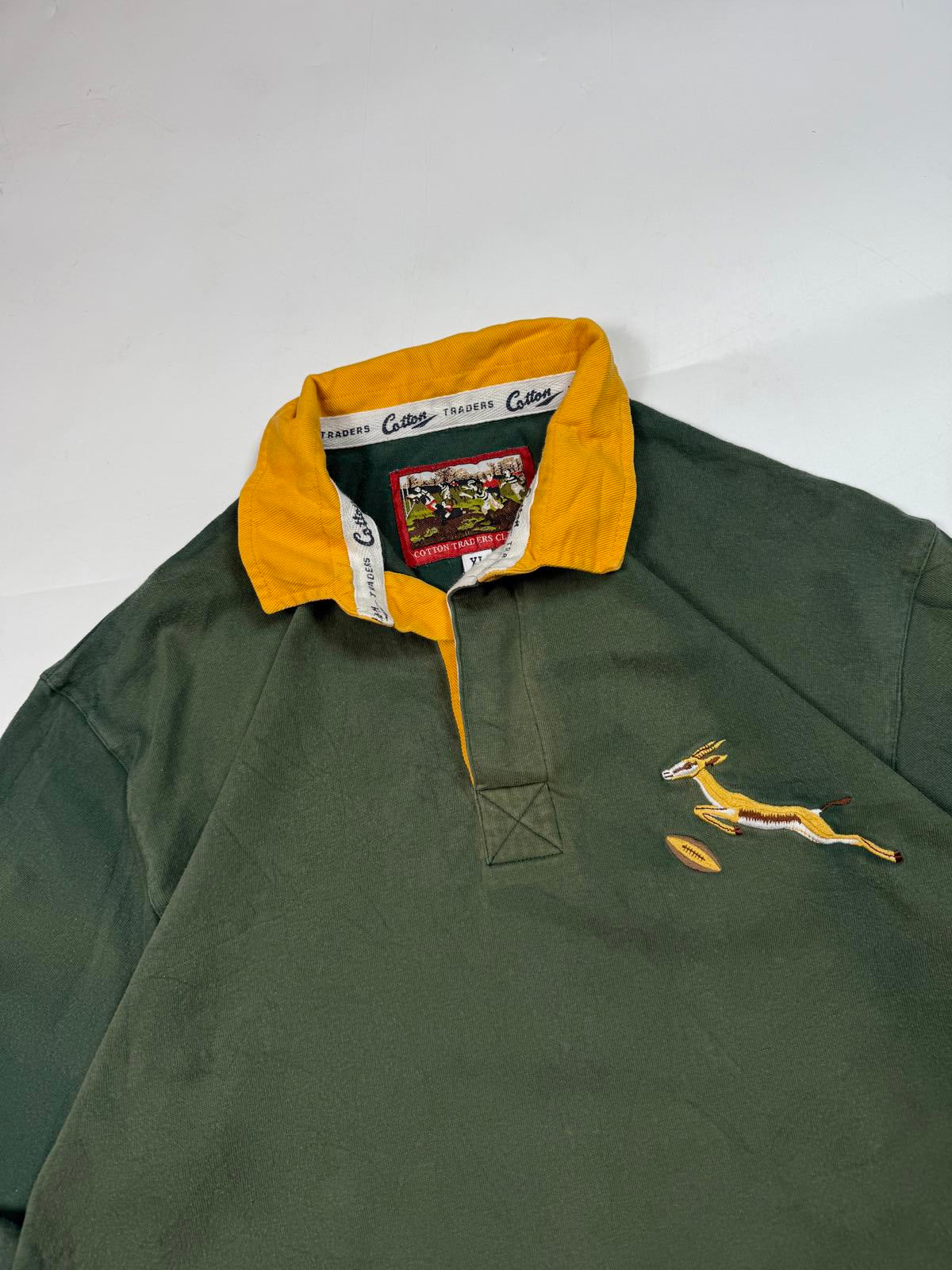 Vintage 90s South Africa cotton traders rugby shirt (XL)