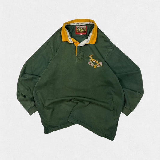 Vintage 90s South Africa Cotton Traders rugby shirt (XXL)