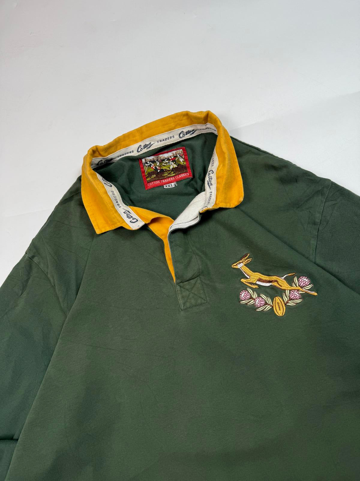 Vintage 90s South Africa Cotton Traders rugby shirt (XXL)