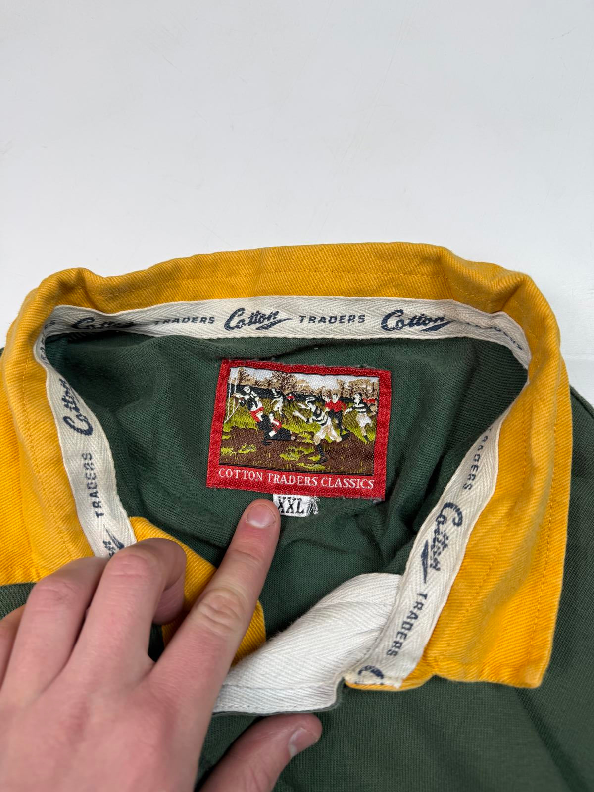 Vintage 90s South Africa Cotton Traders rugby shirt (XXL)