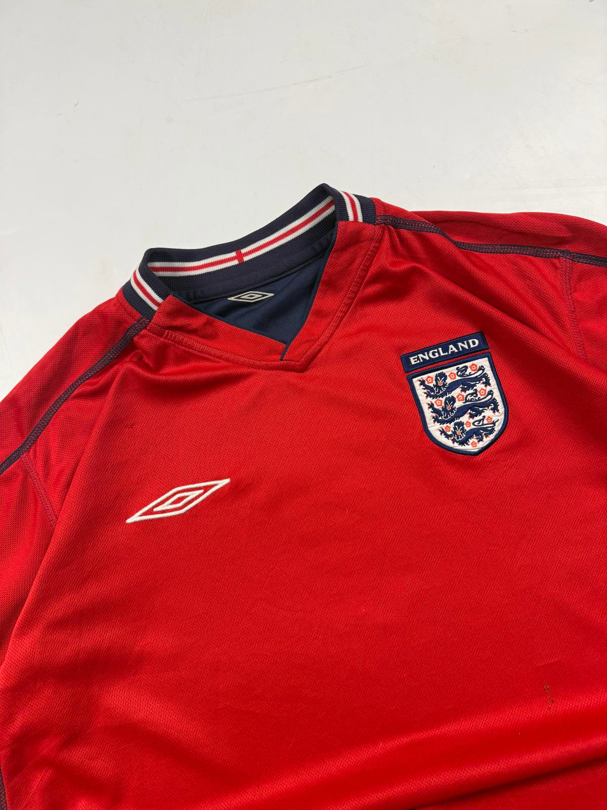 Vintage England 2002-04 Umbro away football shirt (L)