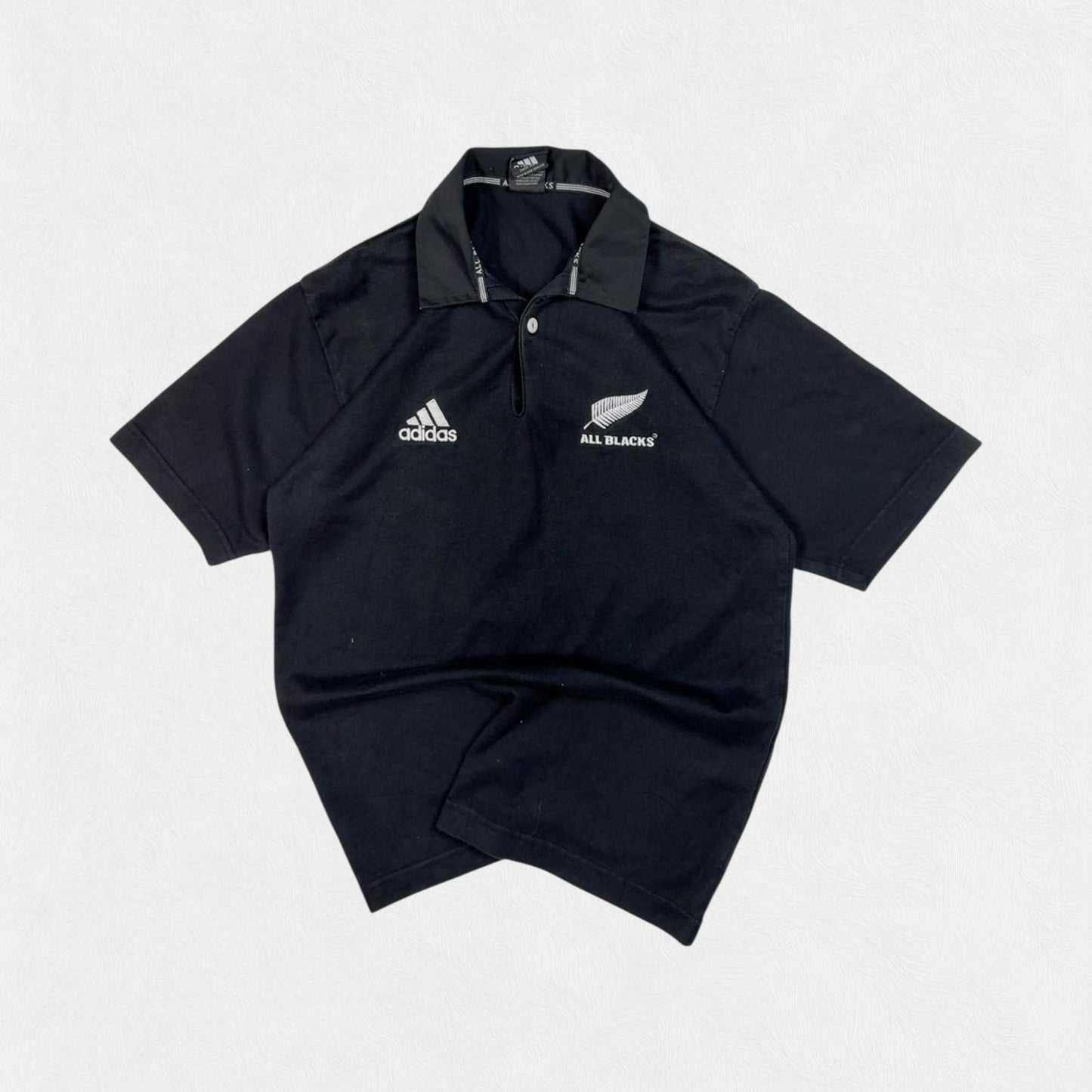 Vintage New Zealand All Blacks 2001/02 Adidas rugby shirt (S)