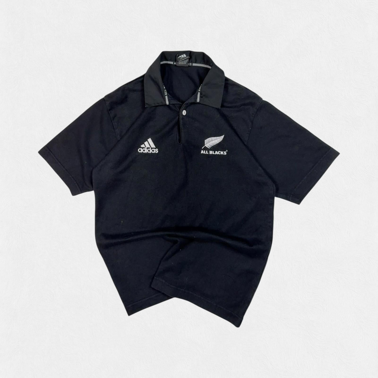Vintage New Zealand All Blacks 2001/02 Adidas rugby shirt (S)