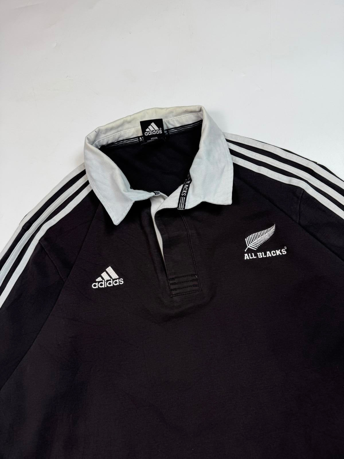 Vintage New Zealand all blacks 2008 adidas rugby shirt (L)