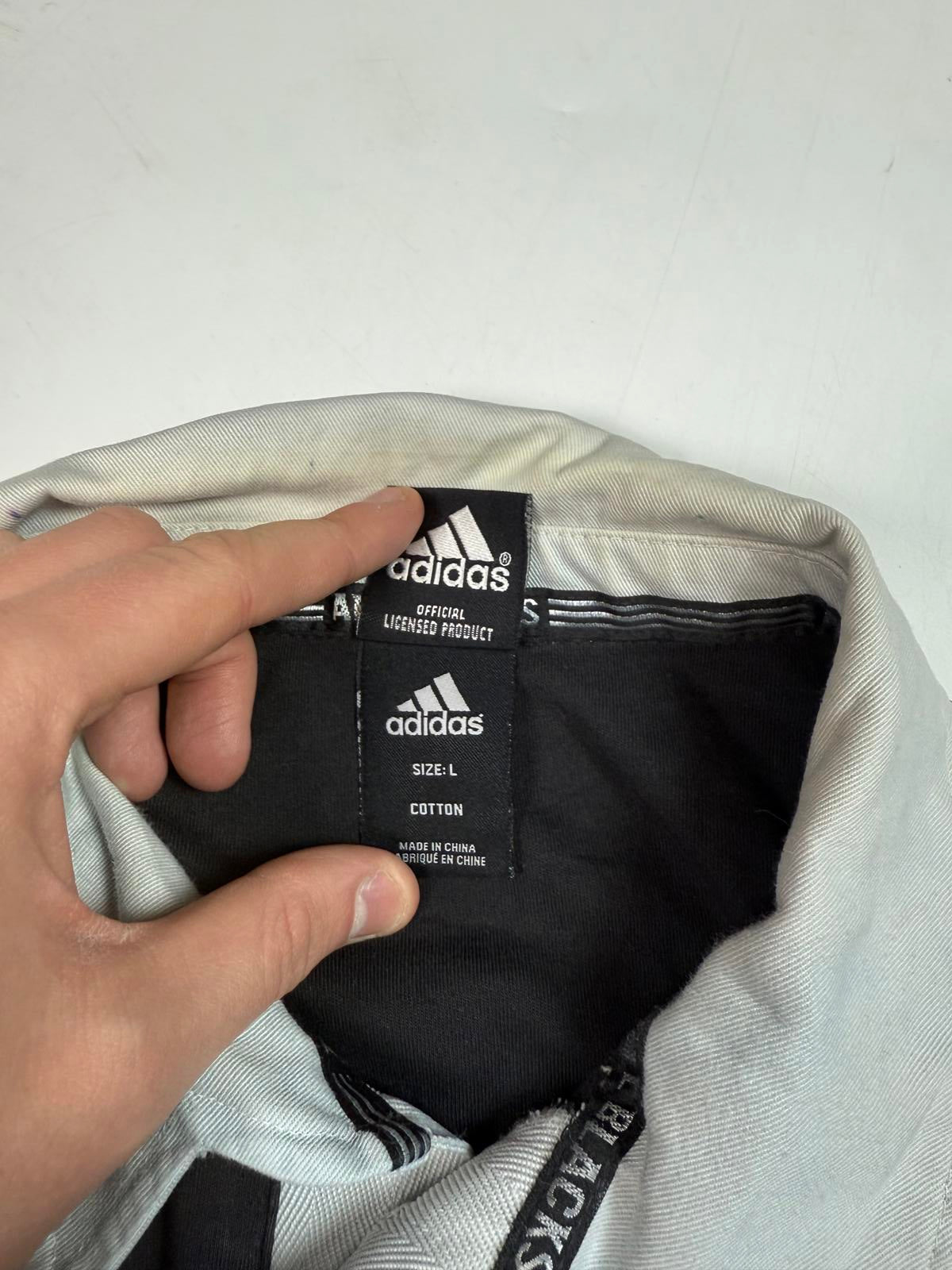 Vintage New Zealand all blacks 2008 adidas rugby shirt (L)