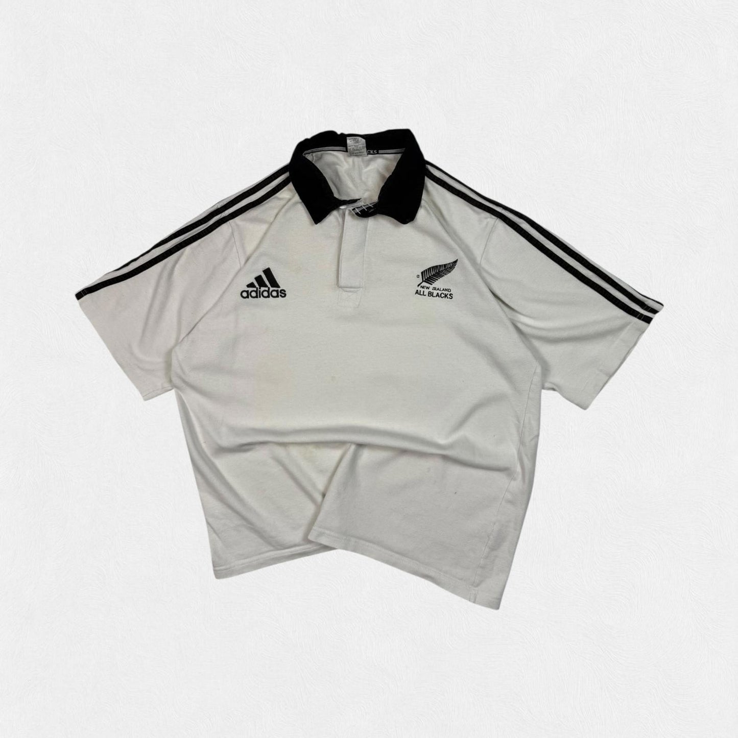 Vintage New Zealand 1999/00 Adidas away rugby union shirt (L)