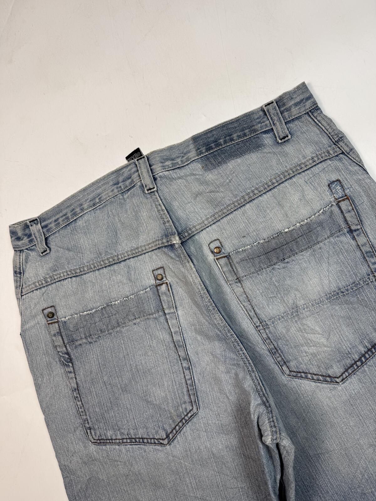 Vintage Y2K Southpole baggy hip hop jorts (W38)