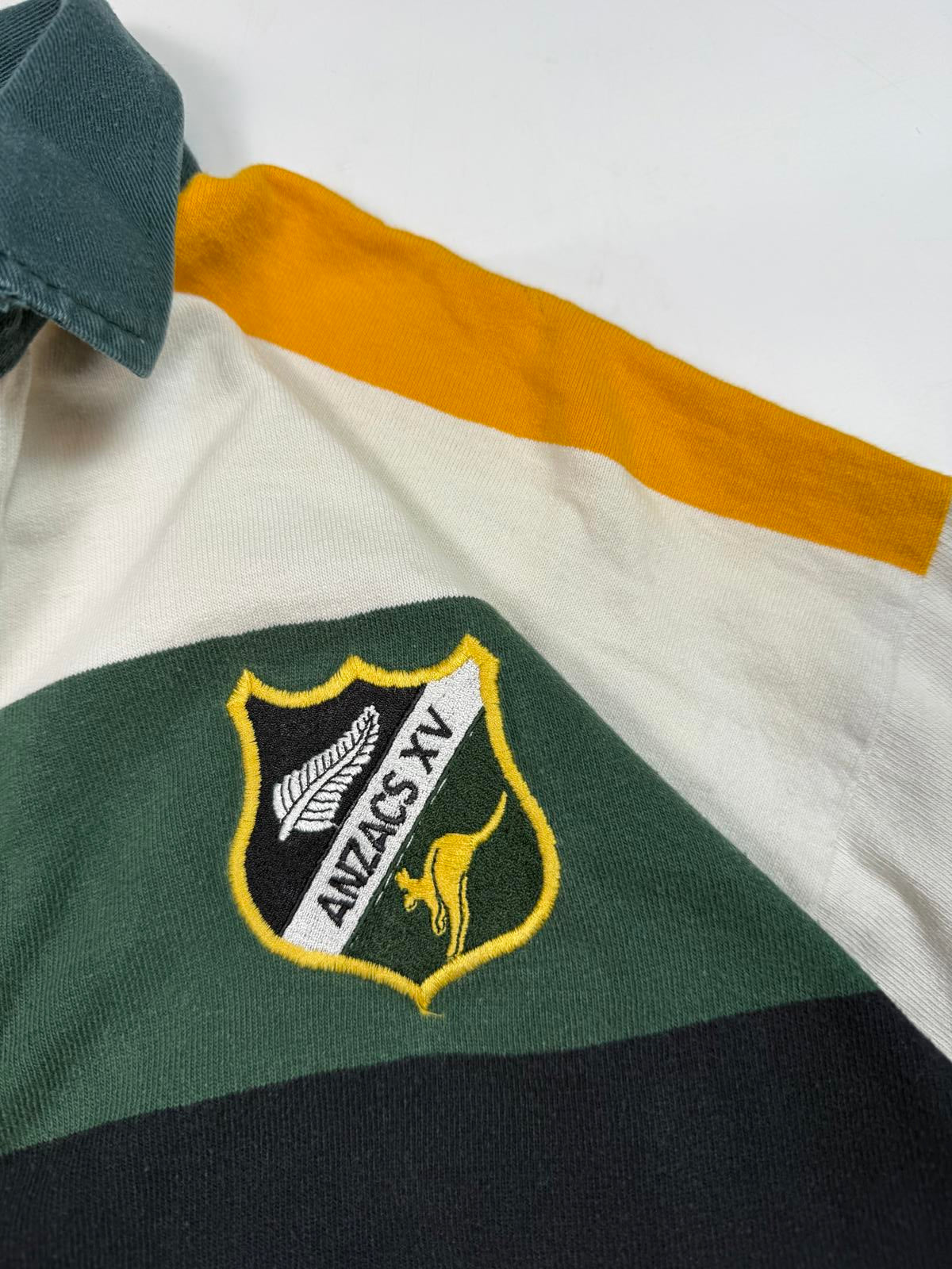 Vintage Anzacs 1989 Cotton Oxford rugby shirt (L)