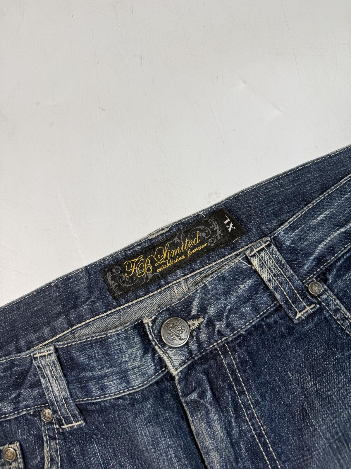 Vintage Y2K baggy hip hop jorts (W40)