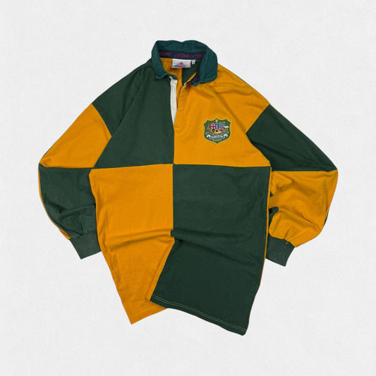 Vintage 80s Australia Cotton Oxford rugby shirt (L)