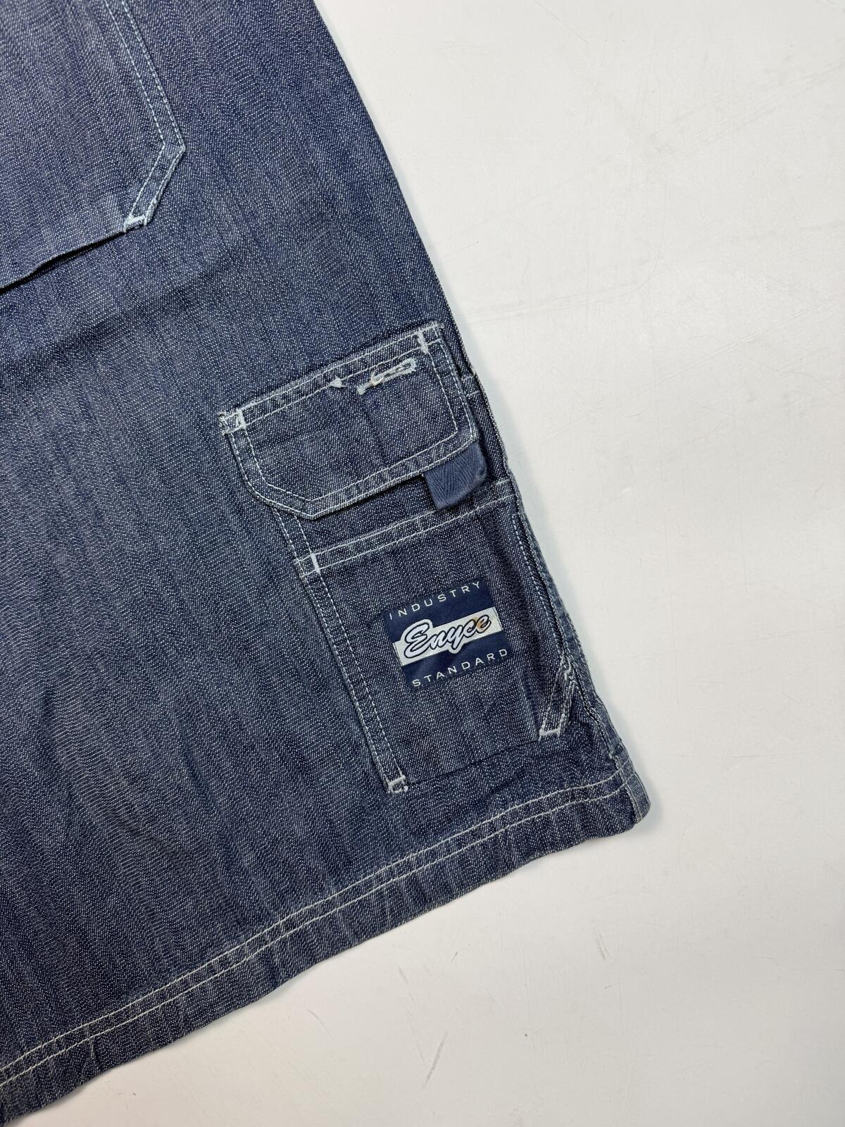 Vintage Y2K Enyce baggy hip hop cargo jorts (W40)