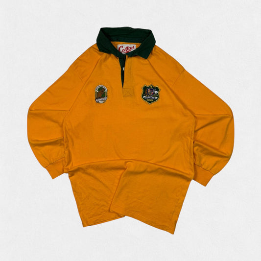Vintage 90s Australia Wallabies cotton traders rugby shirt (L)