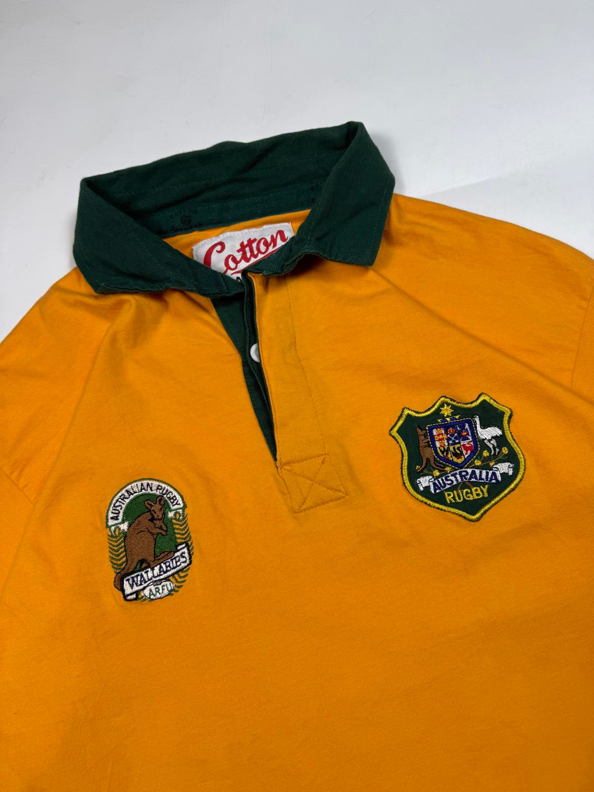 Vintage 90s Australia Wallabies cotton traders rugby shirt (L)