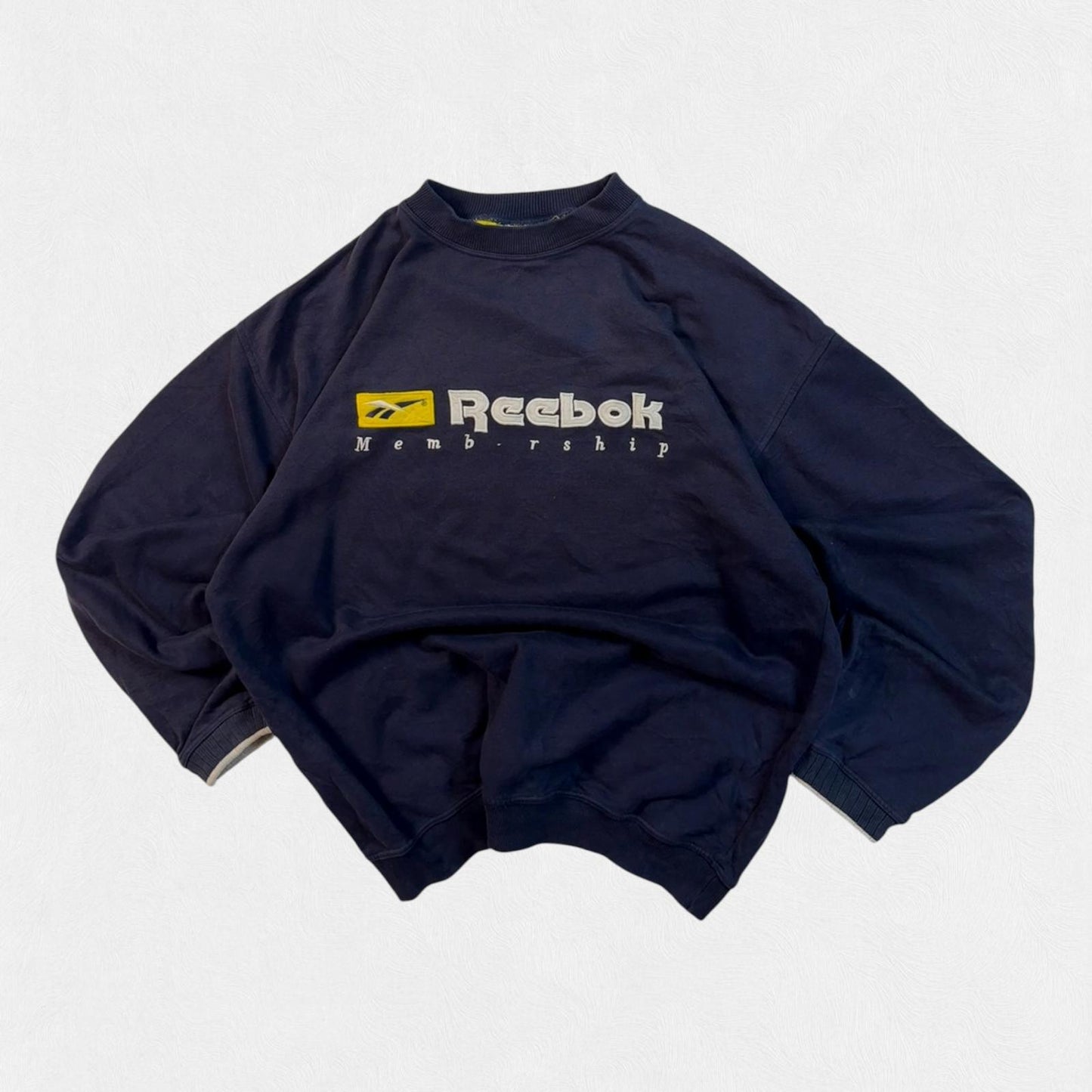 Vintage 90s reebok spell out sweatshirt (XL)