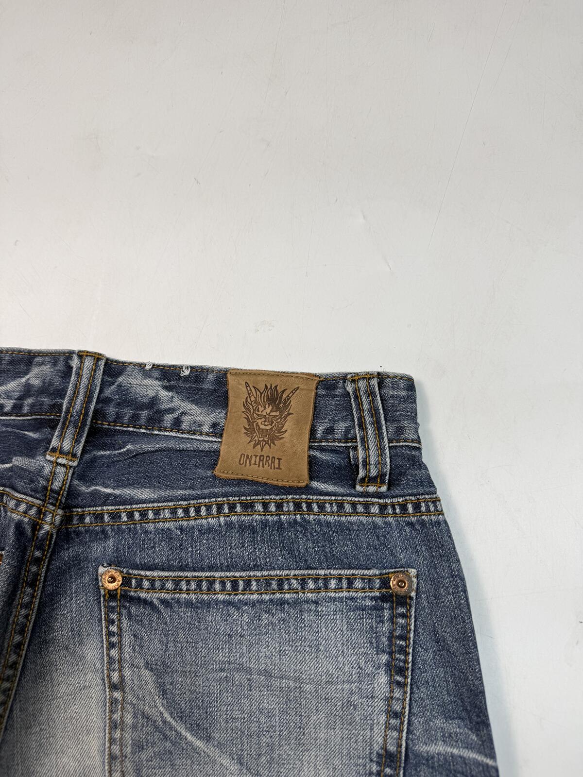 Vintage Y2K hip hop baggy jorts (W32)