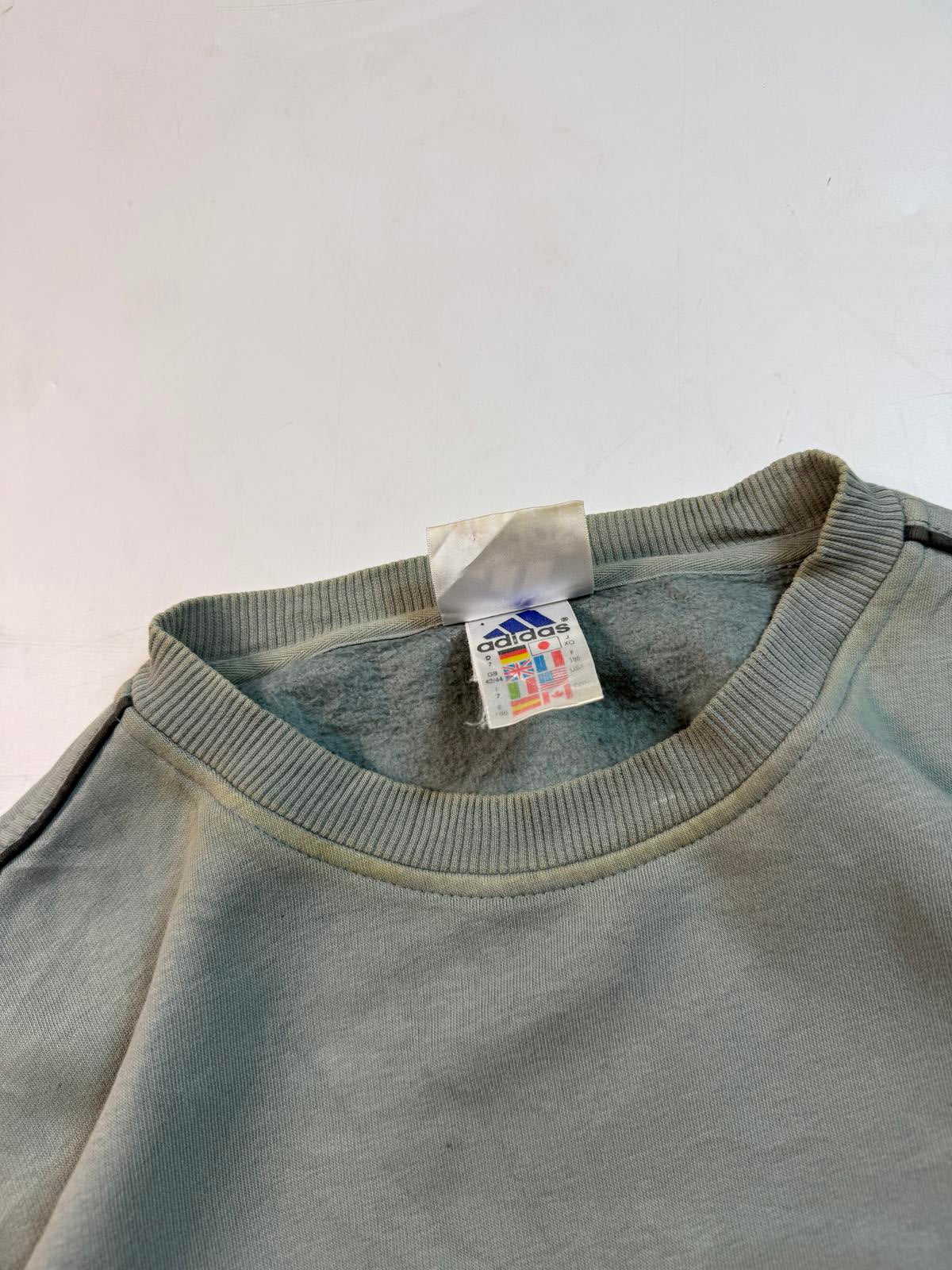 Vintage 90s adidas centre logo sweatshirt (L)