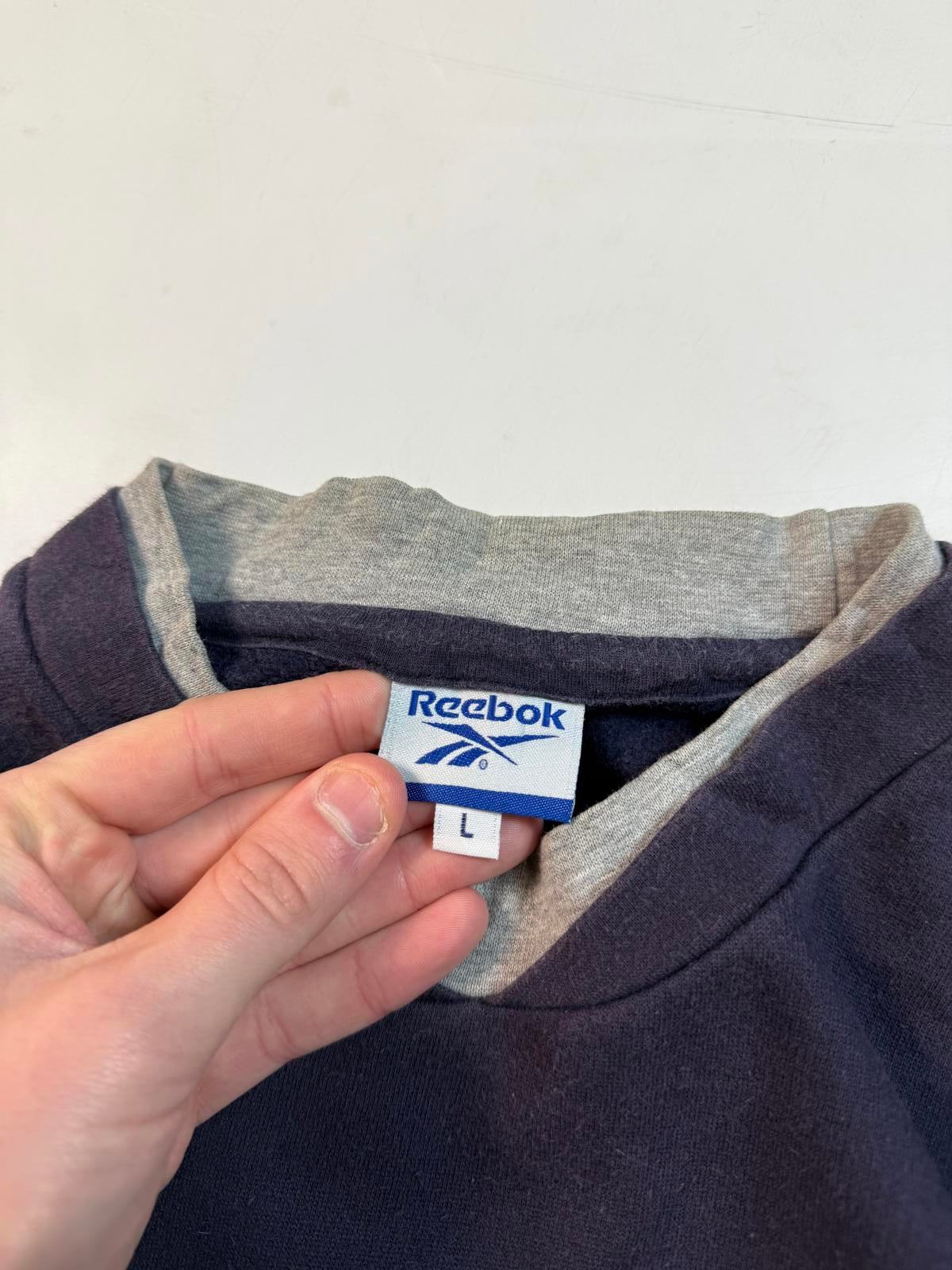 Vintage Reebok spell out sweatshirt (M)
