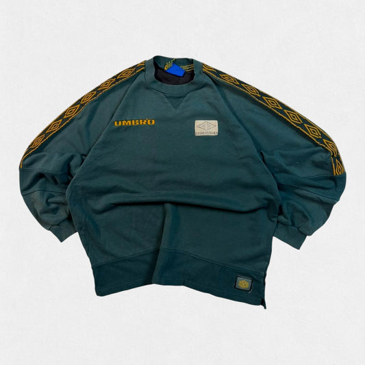 Vintage 90s Umbro side stripe sweatshirt (XL)