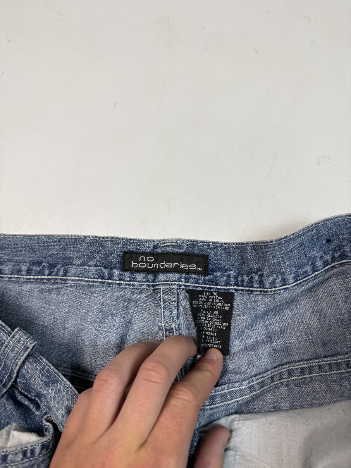Vintage Y2K baggy hip hop carpenter jorts (W38)